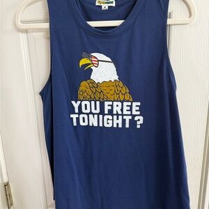 Tipsy Elves Navy Blue Tank Top